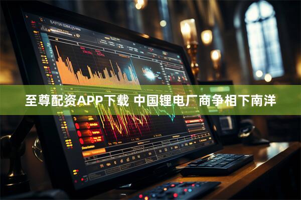至尊配资APP下载 中国锂电厂商争相下南洋